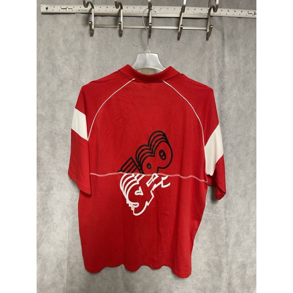 Puma Ferrari Shirt Men XXL Red White Scuderia Racing Nascar Fromula 1 F 1 Golf - Picture 8 of 14